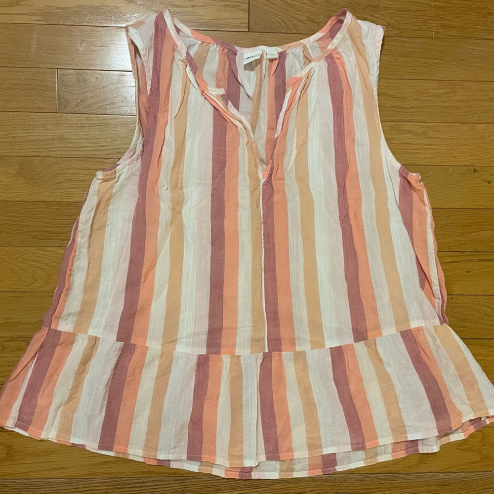 Gap Striped Sleeveless Top